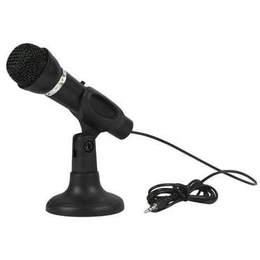 Monyance Recording Microphone Capacitor Microphone Computer Recording Microphone Wired Computer Microphones (Black)(6.3X5.12X2.76Inches)