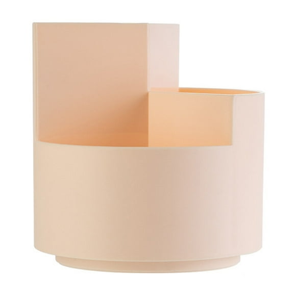 Monyance Rotating Pen Holder Holder Organizer Storage Pen Rotating Caddy Desktop Stationery Brush Susan Lazy Office Makeup Container Spinning Desk(4.72X4.72X4.72Inches)