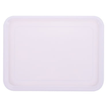 Monyance Serving Tray Tray Serving Kidstray Trays Crafts Organizer Activity Decorative Weddingfood Dessert Dish Round Breakfast Wood Coffee(11.61X8.39X0.55Inches)