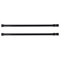 thumbnail image 1 of Monyance Shower Curtain Rod Adjustable Tension Shower Curtain Rods - 2 Pack Black(15.75X0.79X0.79Inches), 1 of 11