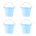 thumbnail image 1 of Monyance Simple Iron Bucket 4Pcs Small Metal Buckets for Candy Snacks and Home Party Decoration(2.44X2.44X2.05Inches), 1 of 11