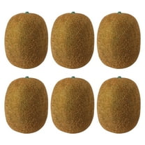 Monyance Simulated Fruit Models Simulation Kiwi Fruit 6pcs Artificial Lifelike Display Props Decoration(2.83X2.24X2.24Inches)