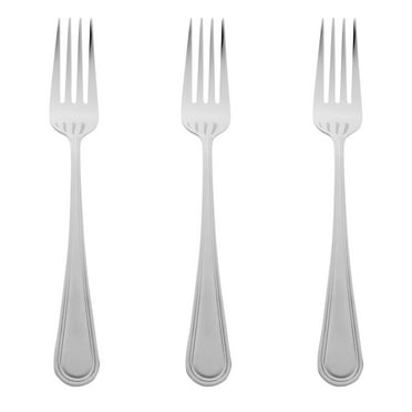 Monyance Stainless Steel Forks Stainless Steel Tasting Forks Set for Home & Restaurant (3pcs)(8.07X1.18X0.39Inches)