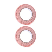 Monyance Sticky Craft Self Adhesive Fabric Ribbon Tape for Craft DIY Scrapbook - 2pcs(70.87X0.71X0.39Inches)