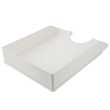 Monyance Storage Organizer Stackable Paper Trays: Desktop File Holder for Magazine and Documents(13.39X10.04X2.56Inches)