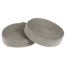Monyance Stretch Elastic Band 2cm Wide Sewing Elastic Band - 2 Rolls, 10m - Light Grey(393.7X0.79X0.04Inches)