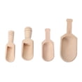 thumbnail image 1 of TAILTOSS Wood Small Scoops Round Edges Simple Structure 4Pcs 4.1x1.6in, 1 of 10