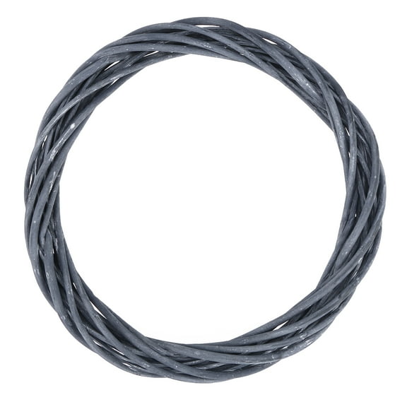 Monyance Wooden Wreath 12in Grapevine Christmas Wreath for Craft Decor(11.81X11.81X1.57Inches)