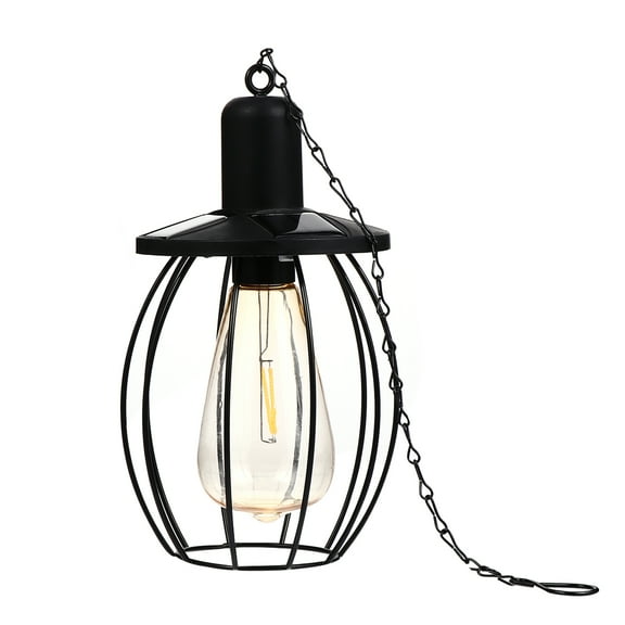 TAILTOSS Solar Hanging Lantern Outdoor Retro Style Plastic 1Pcs