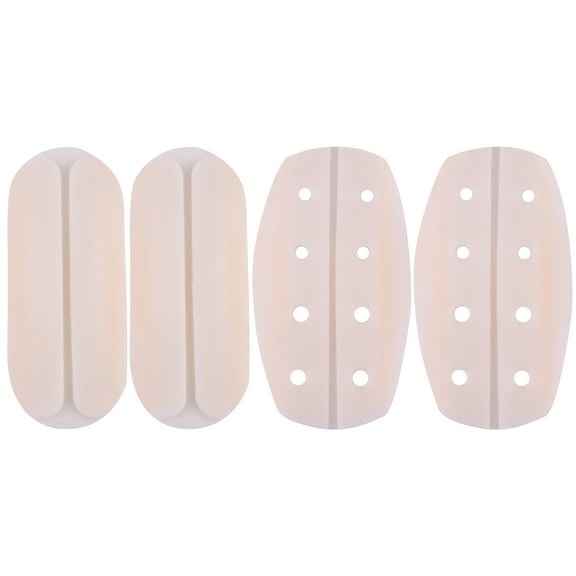 Monyance anti-slip shoulder pads 4pcs Silicone Shoulder Pads Strap Cushions Non Protectors(3.66X1.97X0.08Inches)