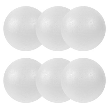 Smooth Polystyrene Foam Balls for Crafts and School Projects (1.5" Inch ...