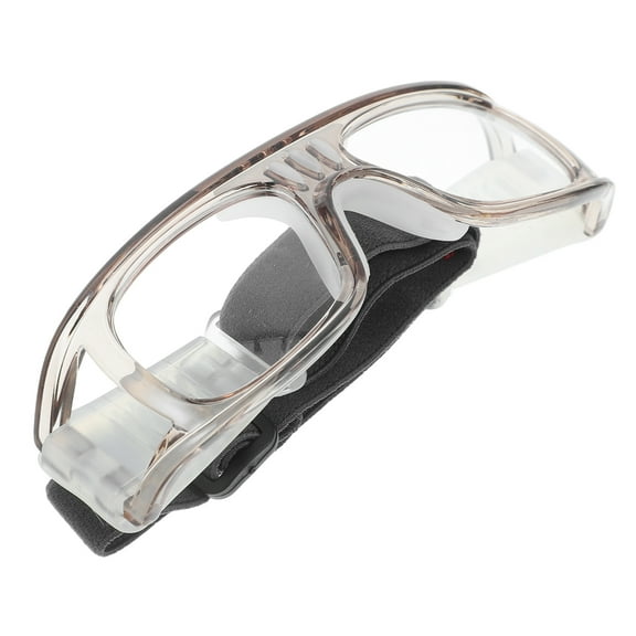 Monyance basketball goggles UV-resistant Shockproof Soccer Football Protective Goggles Basketball Eyewear Cycling Outdoor Sports Safety Glasses (Grey)(5.91X1.97X1.18Inches)