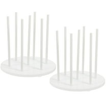 Monyance cake stand Acrylic Cake Pops Stand - 2pcs, 7 Hole Lollipop Holder for Parties & Weddings(3.94X3.94X3.94Inches)