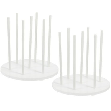 Monyance cake stand Acrylic Cake Pops Stand - 2pcs, 7 Hole Lollipop Holder for Parties & Weddings(3.94X3.94X3.94Inches)