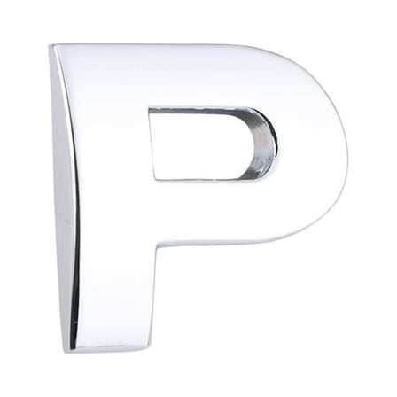 Monyance car decoral Mikikit Gold Letter Stickers for Cars - Custom 3D Emblem Badge Decal (Silver)(0.98X0.91X0.08Inches)