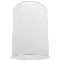 Monyance ceiling Light shade White Cloth Drum Lamp Shade for Chandelier Lamp(15.75X11.81X11.81Inches)