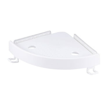 Monyance corner snap shelf Cabilock Floating Shelves Wall Mounted Bathroom Storage(12.99X8.66X1.77Inches)