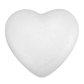 Monyance craft hearts Heart Polystyrene Balls: White Craft Balls 30cm for Crafts & Decor(11.02X9.84X1.97Inches)