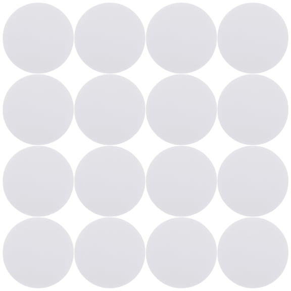 TAILTOSS 30Pcs White Carpet Patch Adhesive Pads with Strong Hook and Loop Tape for Home Use