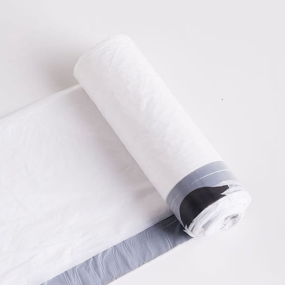TAILTOSS Garbage Bags White 3 Rolls 60Pcs 19.7x15.7in
