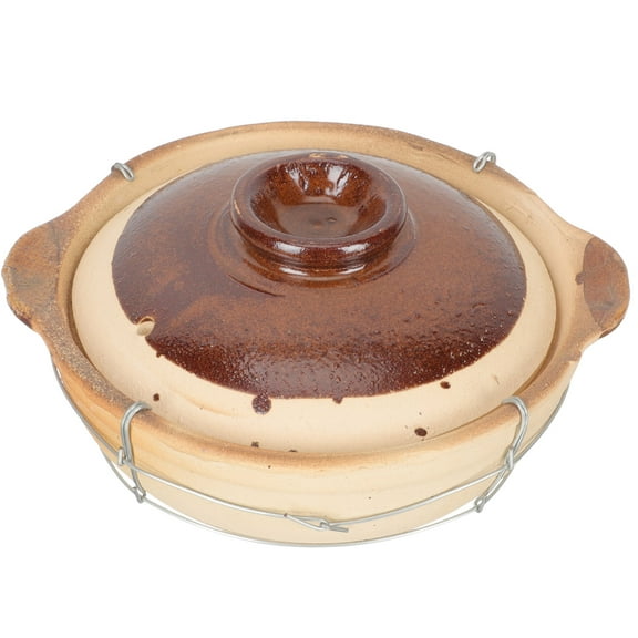 TAILTOSS cooking pot pottery clay light yellow 1Pcs