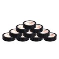 thumbnail image 1 of Monyance electrical tape black 10Pcs Electrical Tape 0.6 Inch 32.8 Feet Electrical Insulation Tape for Industrial Uses (Black)(2.17X2.17X0.63Inches), 1 of 7