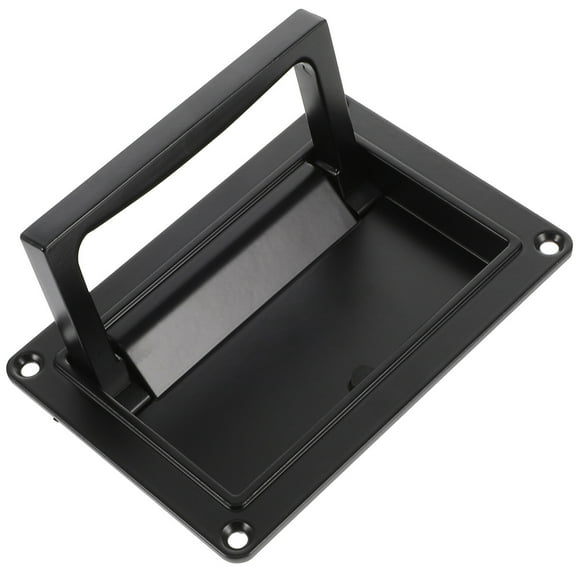 Monyance flush mounted door handle Handle Doorpulls Handles Recessed Flushattic Knob Container Tatami Cupboard Furniture Cabinet Wardrobe Dresser Barn(5.12X3.54X0.71Inches)