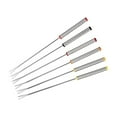 thumbnail image 1 of Monyance fondue fork Stainless Steel Fondue Forks Set - 6pcs 24cm Skewer Sticks(9.45X0.39X0.39Inches), 1 of 10