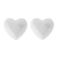 thumbnail image 1 of 2pcs Heart Shaped Ceramic Relish Plate Seasoning Dish Snack Plate Mini Food Dipping Bowls Appetizer Plates, 1 of 10