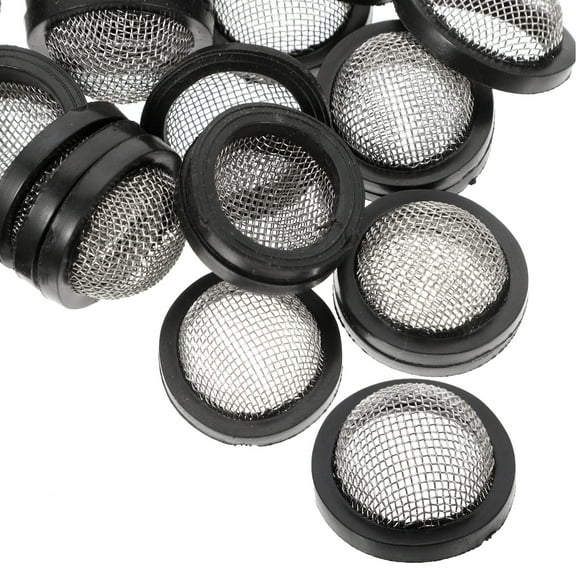 Monyance garden hose filter 30pcs Stainless Steel Filter Hose Washers Inlet Hose Screen Washer Repair Kit(0.98X0.98X0.47Inches)