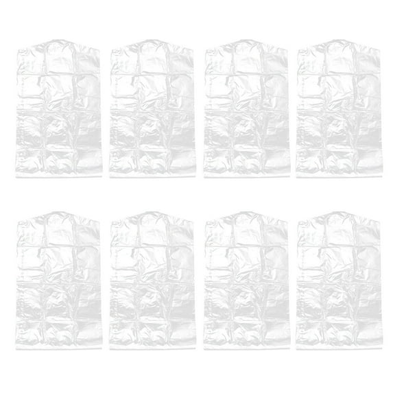 Monyance garment cover 30 Clear Plastic Garment Bags for Home Use(39.37X23.62X0.04Inches)
