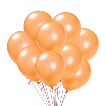 TAILTOSS Latex Balloons Orange 20Pcs 10Inch Round Thickened Party Decorations