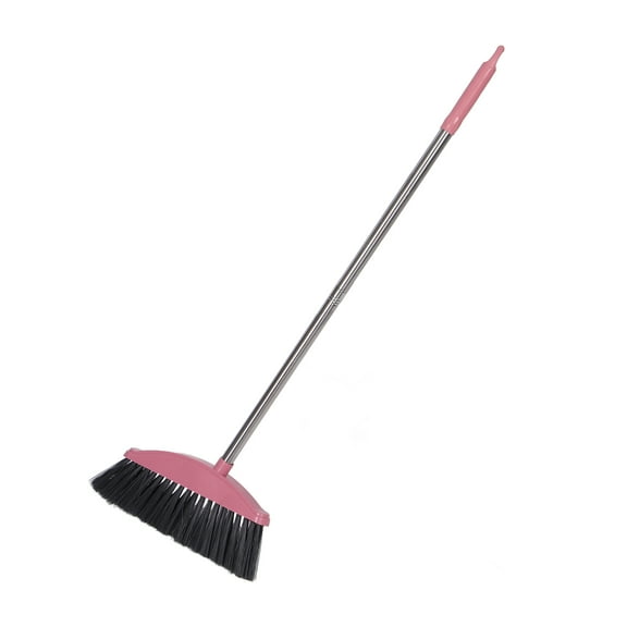 Monyance Stainless Steel Handle Broom for Home and Commercial Use, Broom 34.37 x 11.97 x 1.18 Inches