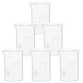 thumbnail image 1 of 6pcs Glass Measuring Beakers for Chemistry Laboratory Glassware Set, 1 of 11