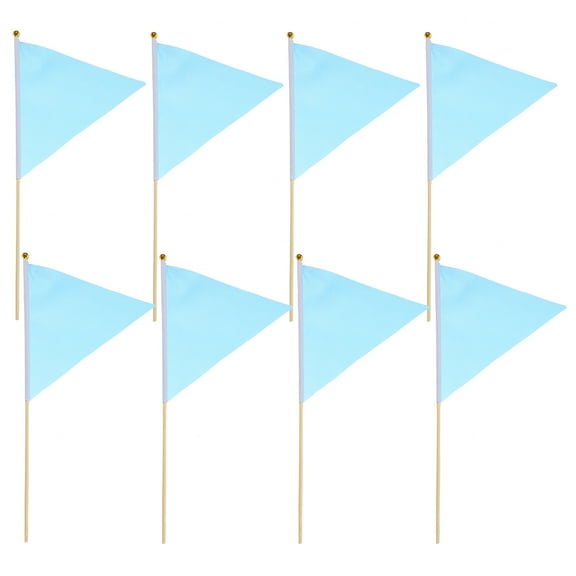 Monyance marking flags for lawn 8Pcs Garden Marking Flags for Lawn Landscape Sprinkler Irrigation Yard Markers(15.75X11.81X0.24Inches)