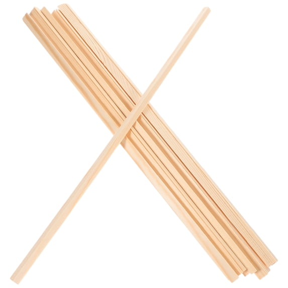 Monyance molding strip decor 10pcs Triangular Wooden Window Screen Molding Trim Decoration(11.81X0.24X0.24Inches)
