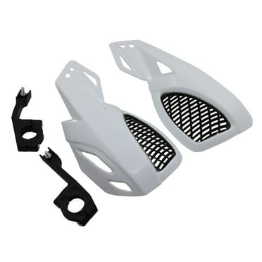 Monyance motorcycle hand guards Universal Motorcycle Hand Guards (White) - Off Road/Cycling Accessories(9.45X4.72X3.94Inches)