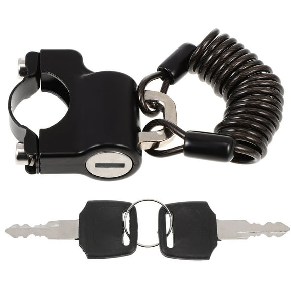 Monyance motorcycle lock Lock Bike Anti Theft Cable Motorcycle Set(2.17X1.77X0.98Inches)