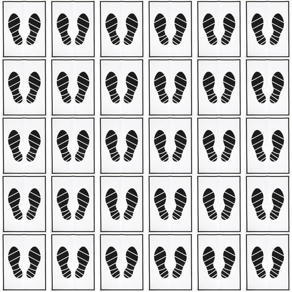 Monyance paper mats for car detailing Disposable Car Mats 60pcs - Portable Folding Foot Pads(19.69X14.96X0.04Inches)