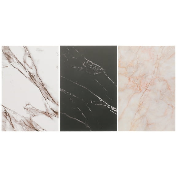 Monyance photo backdrop 3 Marble Photo Backdrop Boards for Food Photography(8.27X5.51X0.04Inches)