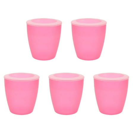 Monyance plants holder Self Watering Planter Pots Set of 5 for Succulents & Flowers(5.12X4.72X4.72Inches)