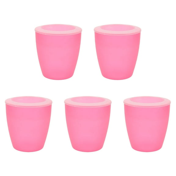 Monyance plants holder Self Watering Planter Pots Set of 5 for Succulents & Flowers(5.12X4.72X4.72Inches)