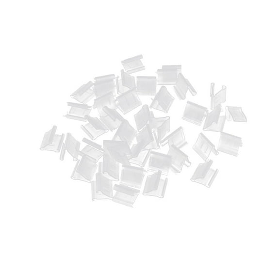 Balloon Sealing Clips Ideal for Wedding Birthday Parties 100pcs V Shape Plastic Transparent
