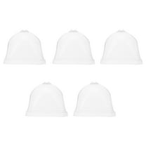 Monyance plastic plant cover Garden Cloche Dome Bell Cover Reusable Greenhouse 10.5cm(3.94X3.94X3.15Inches)