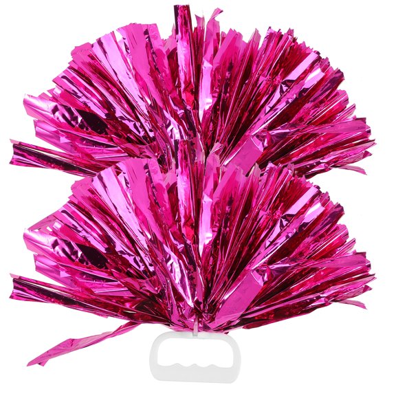 Monyance practical dance props 2Pcs Portable Pompoms Practical Cheer Props Handheld Dance Props Performance Cheer Costume(11.81X11.81X9.06Inches)