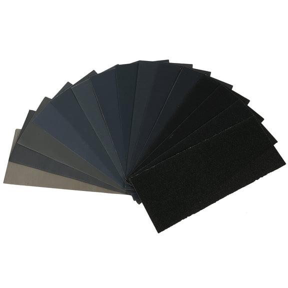 Monyance sandpaper assortment Sandpaper Sanding Paper Wood Wet Grit Sheets Dry Sand Set Automotive Sander 400 Block Polish Replacement 1200 Furniture(9.17X3.74X0.04Inches)