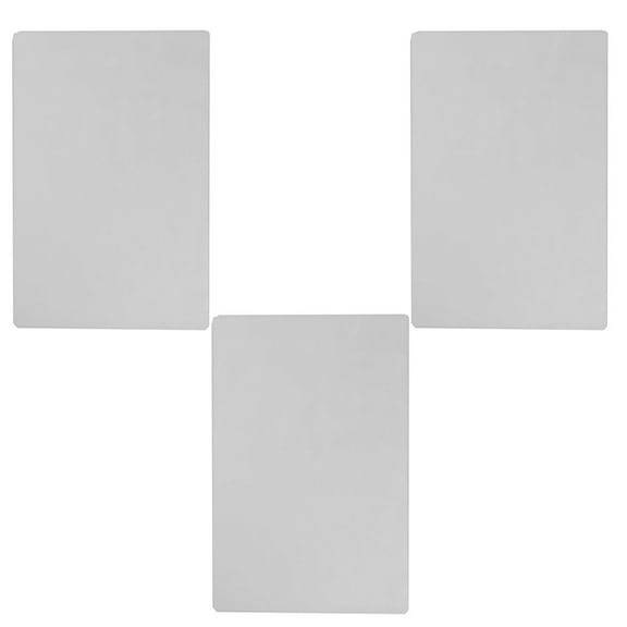 Monyance sketch mat 3pcs Silicone Desk Pad Clear Desk Cover Protector(11.61X7.48X0.04Inches)