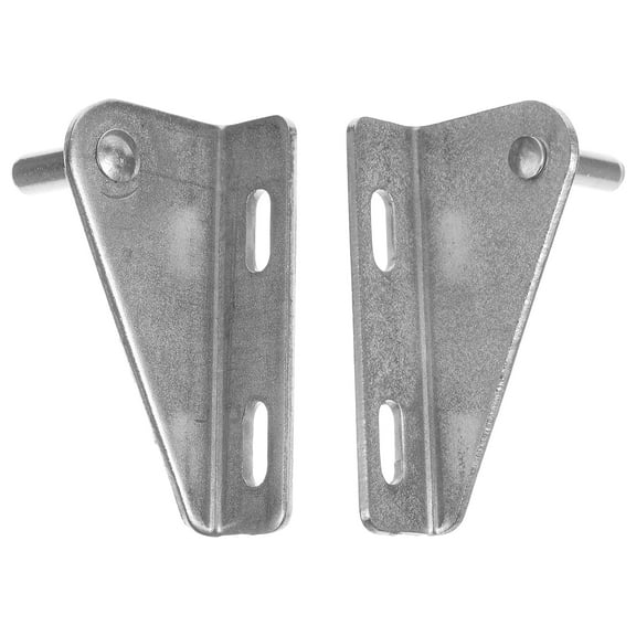 TAILTOSS 2-Pack Adjustable Stainless Steel Refrigerator Door Hinges Tone for Home and Kitchen Use