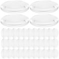 thumbnail image 1 of FRCOLOR 60pcs Transparent Convex Lens Acrylic Optical Lens Basic Physics Teaching Lens, 1 of 10