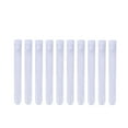 thumbnail image 1 of Monyance storage barrel with lid 10 Clear Plastic Test Tube Storage Bottles with Stoppers - 12cm(6.1X0.39X0.39Inches), 1 of 10